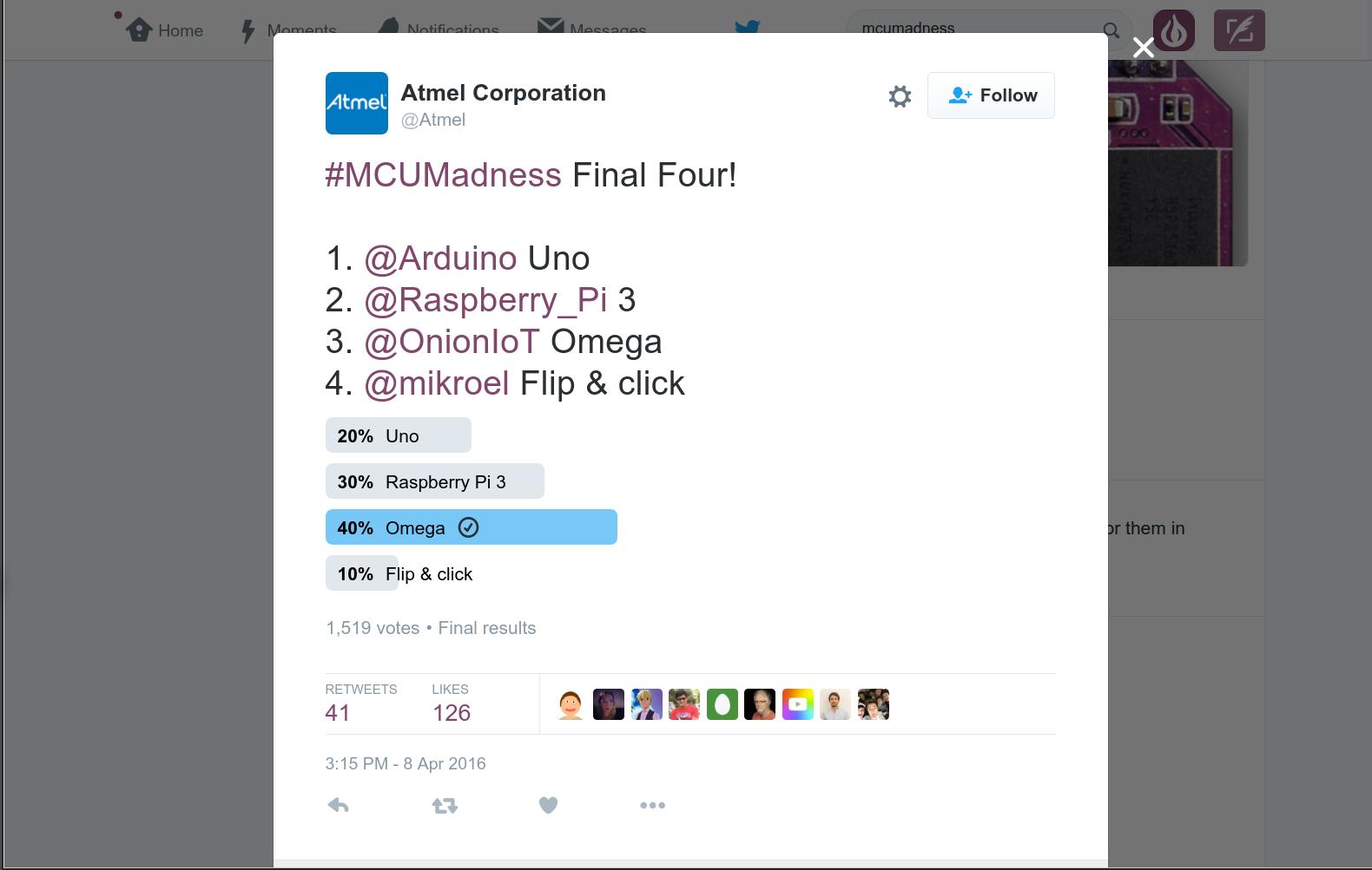 Atmel MCUMadness