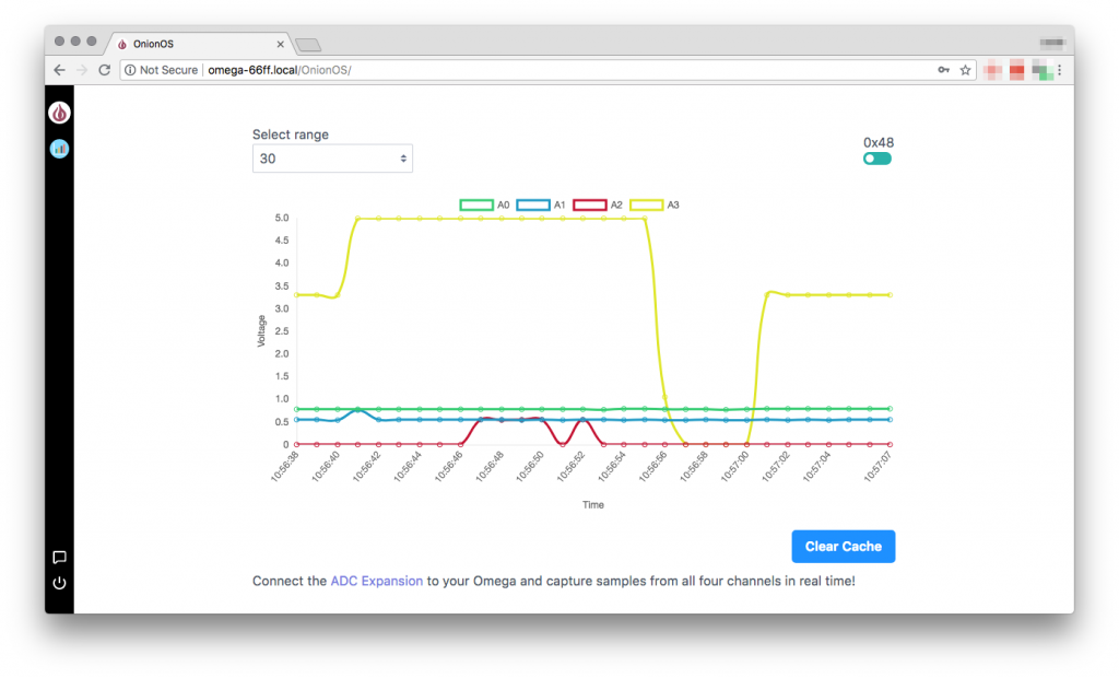 Graph Sensor Data in Real Time on OnionOS – Onion