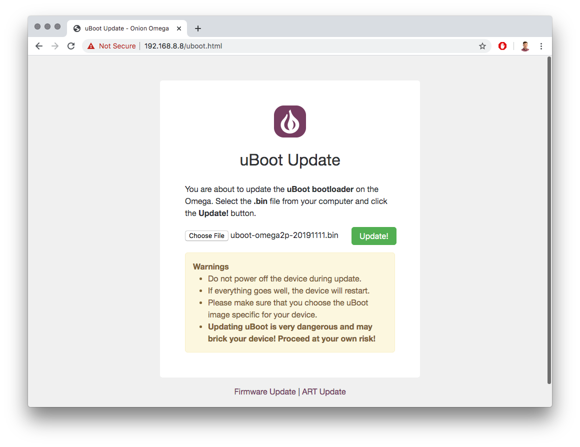 Updating The Bootloader