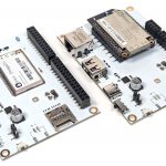 Left: Omega2S Eval Board, Right: Omega2 Eval Board